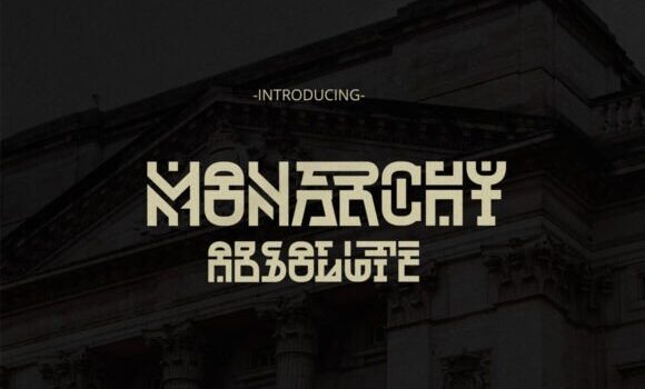 Monarchy Absolute Font - Featured Image