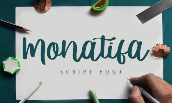 Monatifa Font Fonts Free Download Monatifa Font - Featured Image