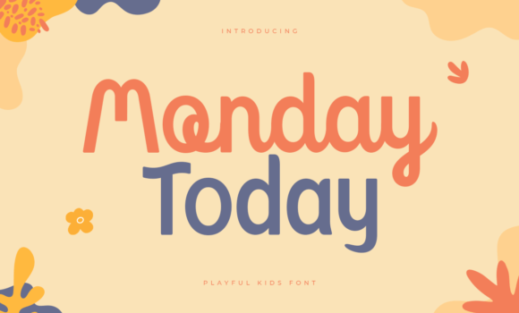 Monday Today Font - Featured Image