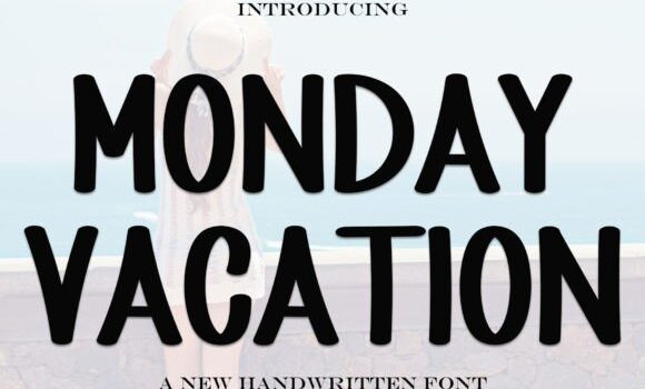 Monday Vacation Font - Featured Image