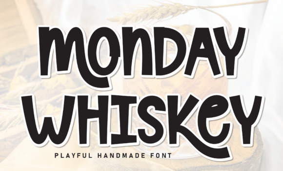 Monday Whiskey Font - Featured Image