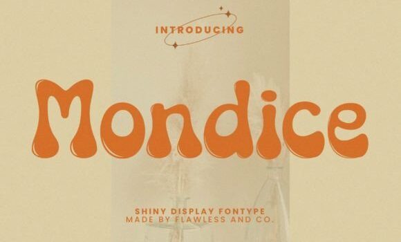 Mondice Font - Featured Image