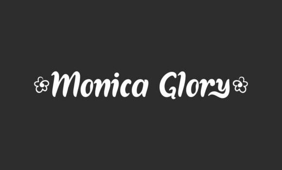 Monica Glory Font Fonts Free Download Monica Glory Font - Featured Image