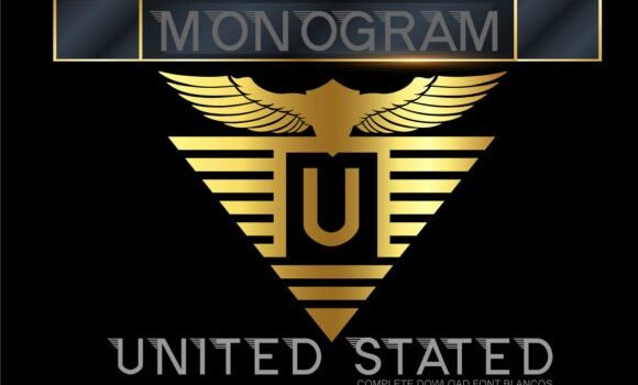 Monogram Eagles Font - Featured Image