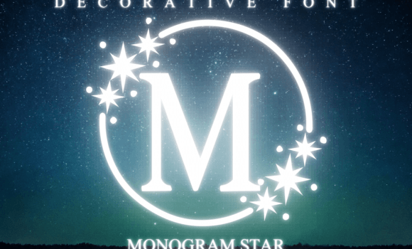 Monogram Star Font - Featured Image