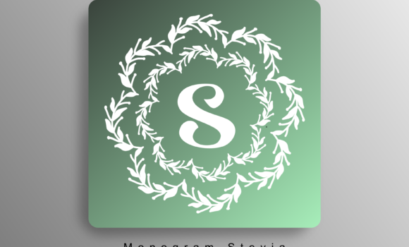 Monogram Stevia Font - Featured Image