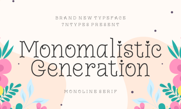 Monomalistic Generation Font Fonts Free Download Monomalistic Generation Font - Featured Image