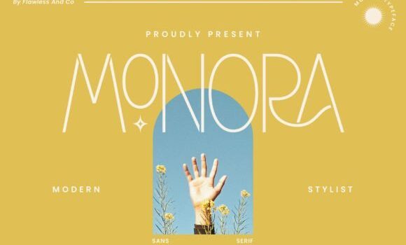 Monora Font - Featured Image