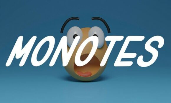 Monotes Font - Featured Image
