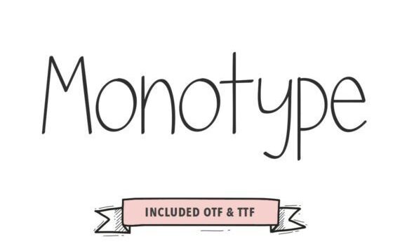 Monotype Font Fonts Free Download Monotype Font - Featured Image