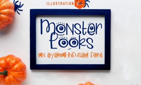 Monster Looks Font - Featured Image