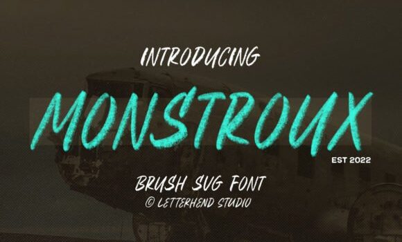 Monstroux Font - Featured Image