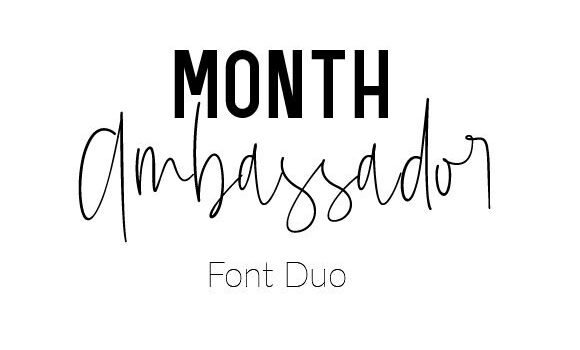 Mont Ambassador Duo Font - Featured Image