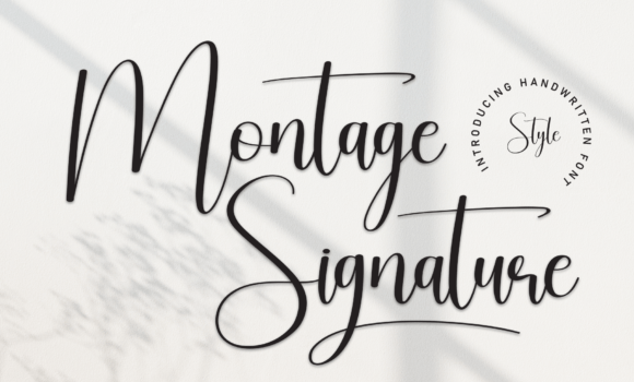 Montage Signature Font Fonts Free Download Montage Signature Font - Featured Image