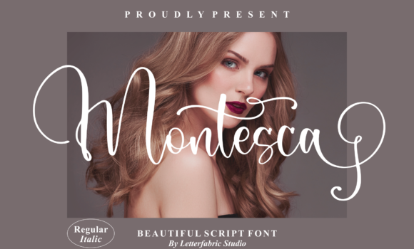 Montesca Font Fonts Free Download Montesca Font - Featured Image