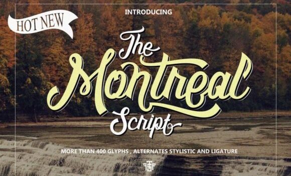Montreal Script Font - Featured Image
