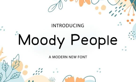 Moody People Font - Featured Image