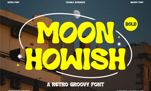Moon Howish Font - Featured Image