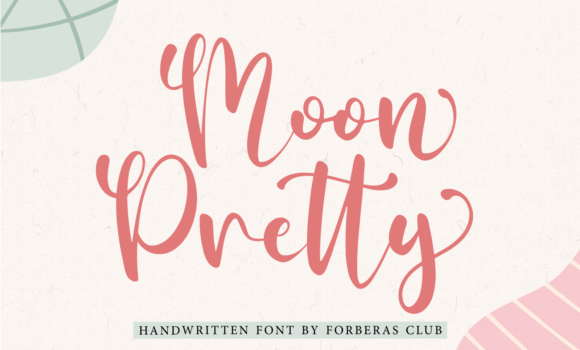 Moon Pretty Font - Featured Image