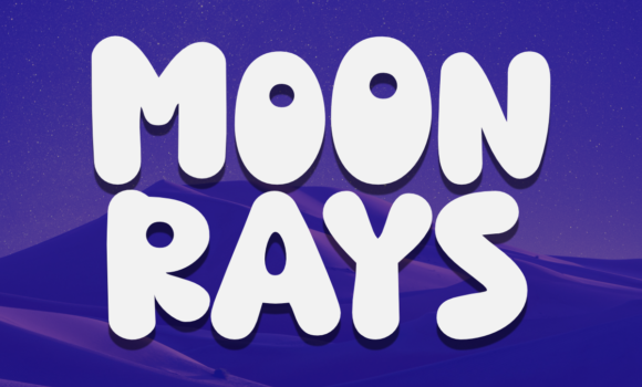 Moon Rays Font Fonts Free Download Moon Rays Font - Featured Image