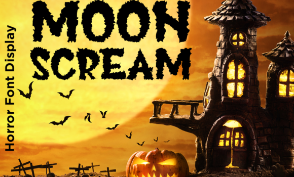 Moon Scream Font - Featured Image
