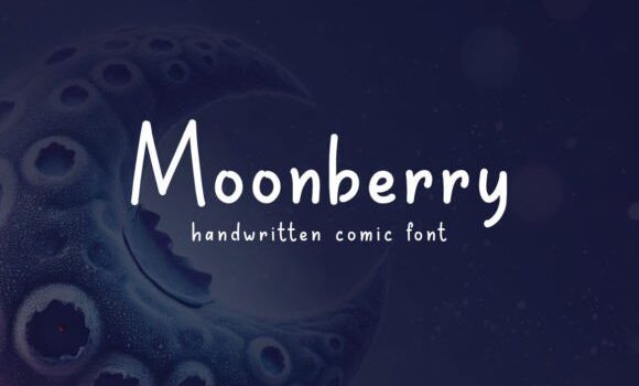 Moonberry Font - Featured Image