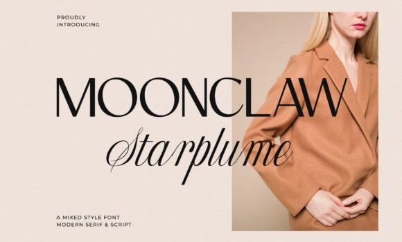 Moonclaw Starplume Font Fonts Free Download Moonclaw Starplume Font - Featured Image