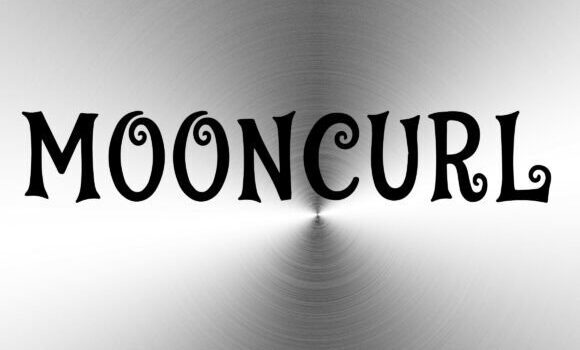 Mooncurl Font - Featured Image