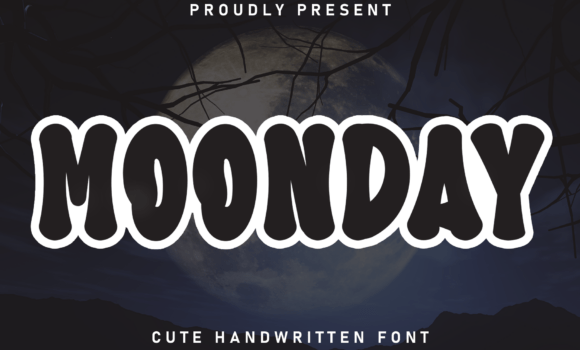 Moonday Font Fonts Free Download Moonday Font - Featured Image