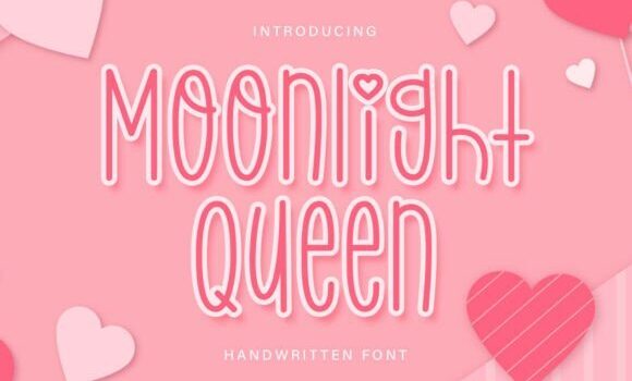 Moonlight Queen Font - Featured Image