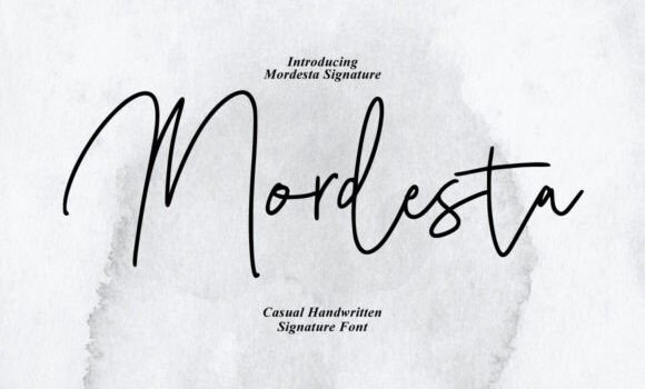 Mordesta Font Fonts Free Download Mordesta Font - Featured Image