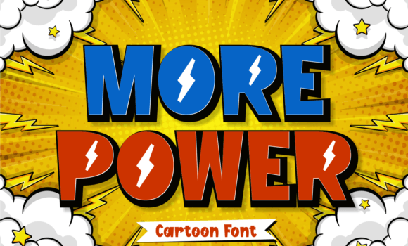 More Power Font - Featured Image