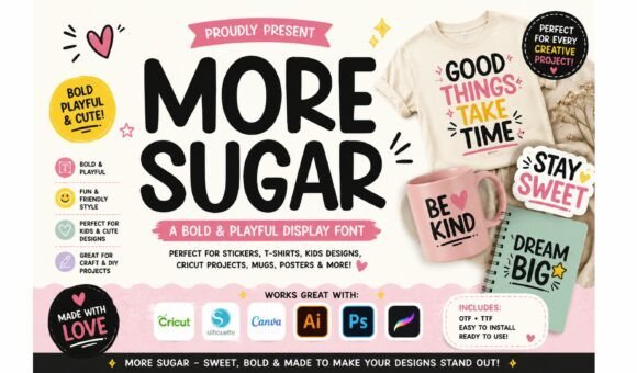 More Sugar Font - Featured Image
