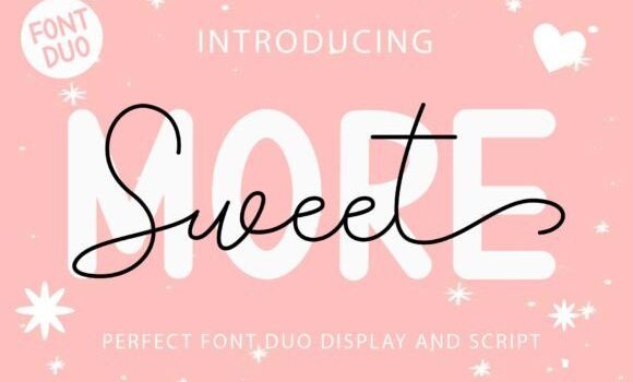 More Sweet Font - Featured Image