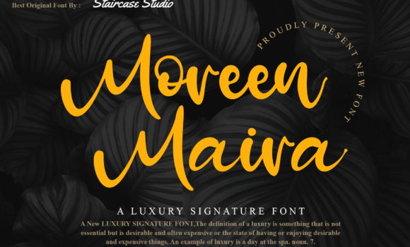 Moreen Maira Font - Featured Image