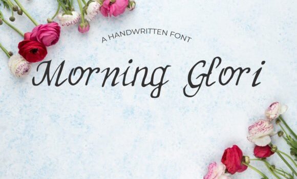 Morning Glori Font - Featured Image