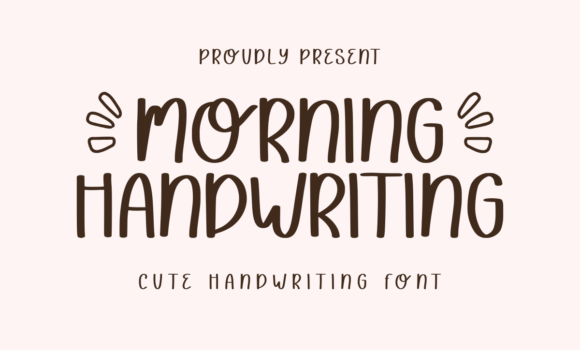 Morning Handwriting Font - Featured Image