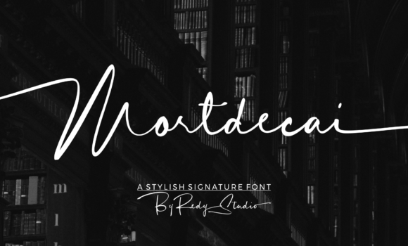 Mortdecai Font - Featured Image