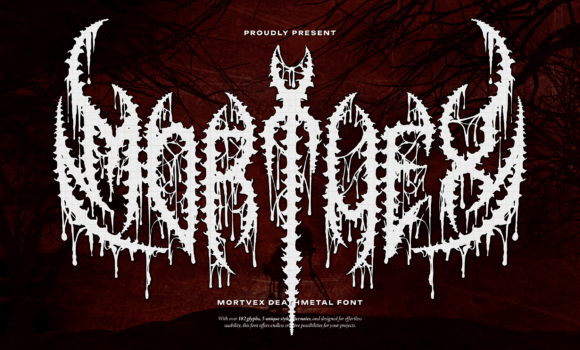 Mortvex Font - Featured Image