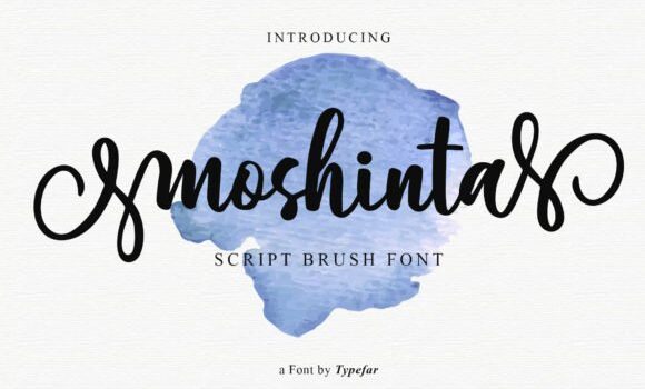 Moshinta Font - Featured Image