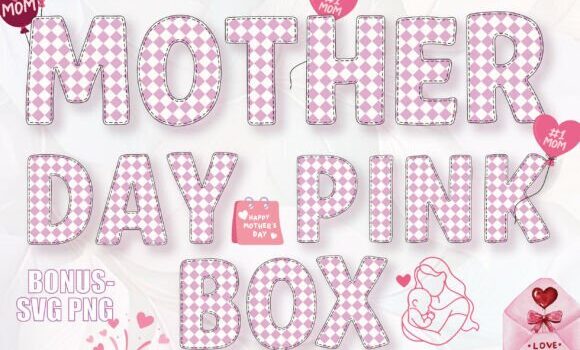 Mother Day Pink Box Font Fonts Free Download Mother Day Pink Box Font - Featured Image