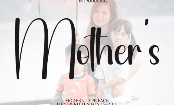 Mother’s Font Fonts Free Download Mother's Font - Featured Image