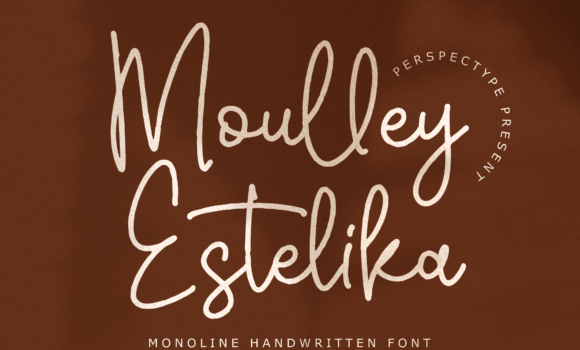 Moulley Estelika Font - Featured Image
