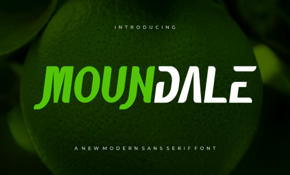 Moundale Font - Featured Image
