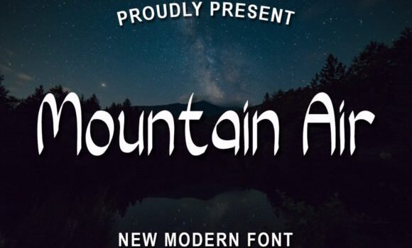Mountain Air Font - Featured Image