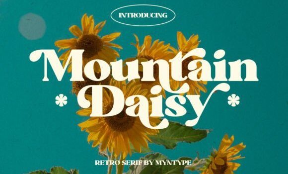 Mountain Daisy Font - Featured Image