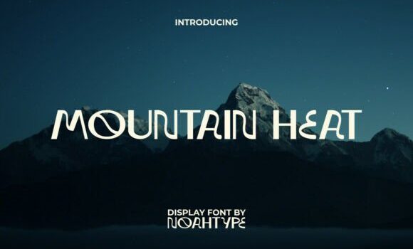Mountain Heat Font - Featured Image