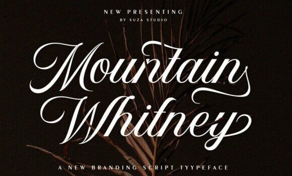 Mountain Whitney Font Fonts Free Download Mountain Whitney Font - Featured Image