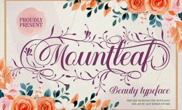 Mountleaf Font Fonts Free Download Mountleaf Font - Featured Image