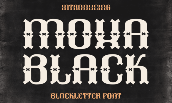 Moxa Black Font - Featured Image